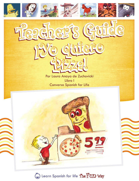 Yo quiero pizza, Teacher's Guide